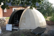 Zusammengefügte Kuppelkonstruktion
